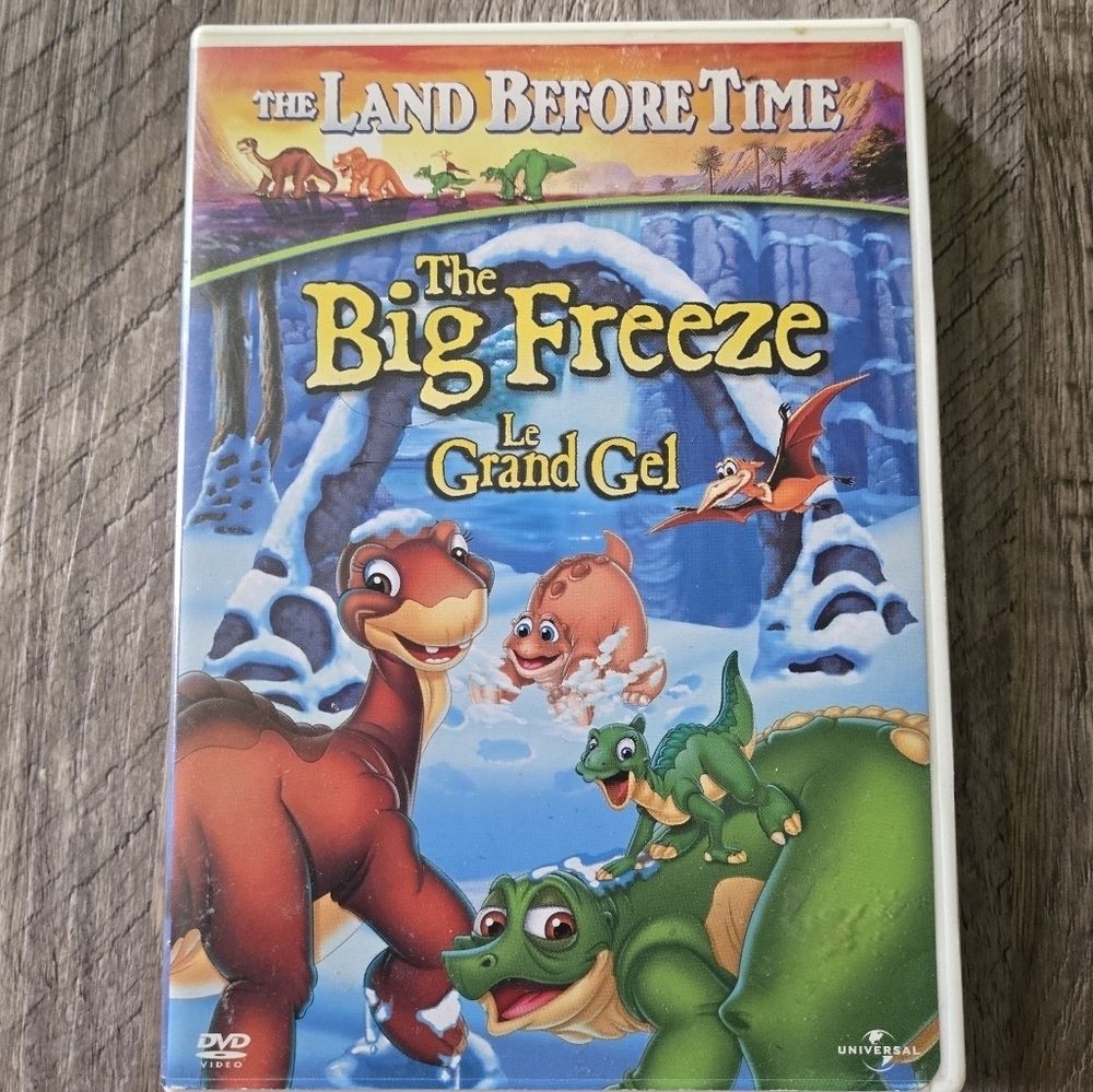 The Land Before Time: The Big Freeze DVD Dinosaurs Classic Family Movie 2001